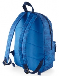 Bagbase Graphic backpack. Kleur Indigo Palm