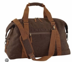 Bagbase Vintage canvas weekender