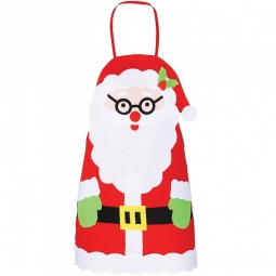 Kids santa apron