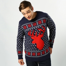 Stag nordic - 2D adults Christmas jumper