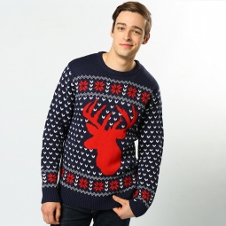 Stag nordic - 2D adults Christmas jumper