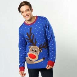 Reindeer - 3D adults Christmas jumper