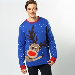 Reindeer - 3D adults Christmas jumper