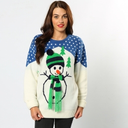 Snowman - 3D adults Christmas jumper