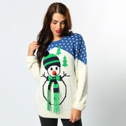 Snowman - 3D adults Christmas jumper