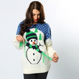 Snowman - 3D adults Christmas jumper