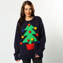 Tree - 3D adults Christmas jumper