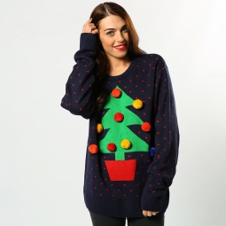 Tree - 3D adults Christmas jumper