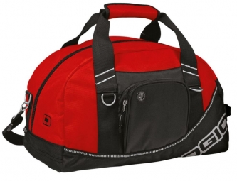 Ogio Halfronde sporttas, Kleur Red/ Black