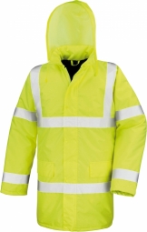 MOTORWAY COAT, Fluor Yellow